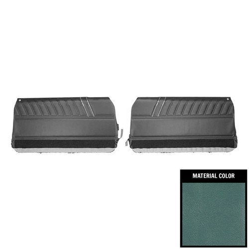 1968 Chevrolet Impala SS Pre-Assembled Light Blue Front Door Panels