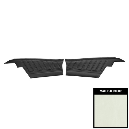 1968 Impala; 2 Door Hardtop; Pre-Assembled Rear Side Panels; Pearl