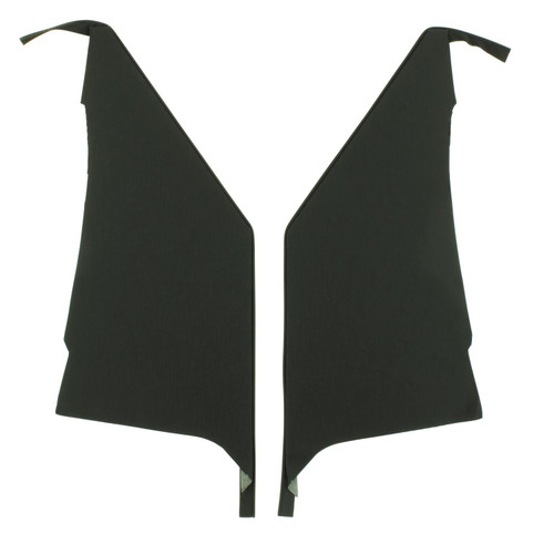 1968 Impala Custom, Caprice; 2 Door Hardtop; Ribbed Sail Panels; Black