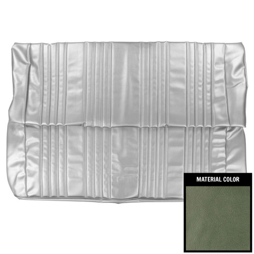 1968 Chevrolet Impala 2 Door Sedan Light Aqua Rear Bench Seat Cover