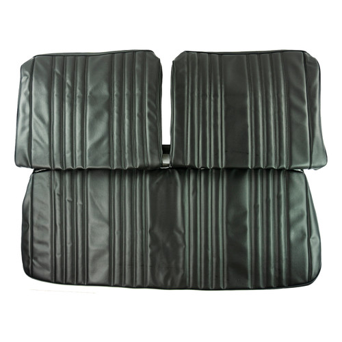 1968 Chevrolet Impala Black Front Bench Seat Cover