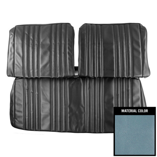 1968 Chevrolet Impala Light Blue Front Bench Seat Cover