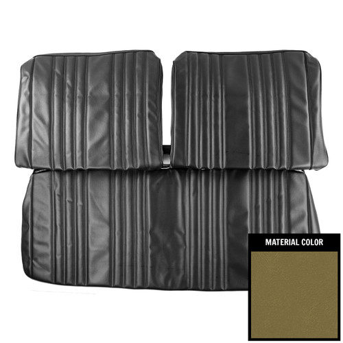 1968 Chevrolet Impala Ivy Gold  Front Bench Seat Cover