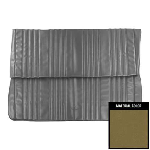 1968 Chevrolet Impala Hardtop Ivy Gold  Rear Bench Seat Cover