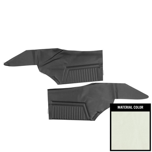 1968 Oldsmobile Cutlass Supreme; 2 Door Hardtop; Rear Side Panels; Pearl