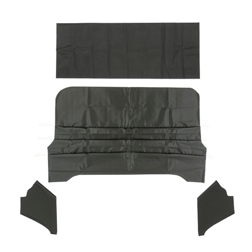 1968-72 El Camino; Deluxe Perforated Headliner; Black