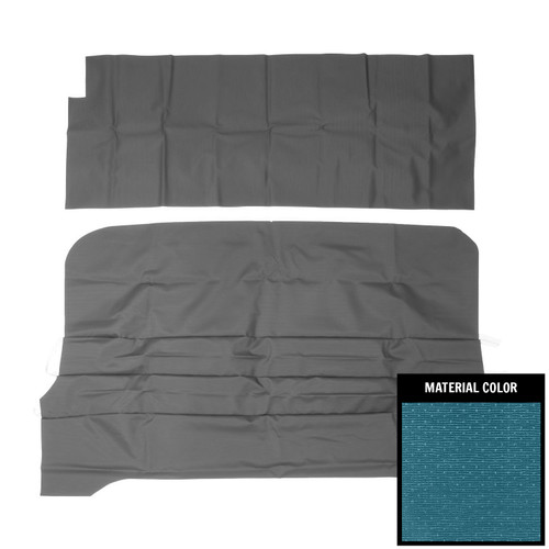 1968-72 El Camino; Standard Surrey Headliner; Bright Blue