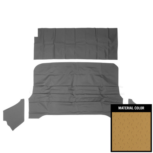 1968-72 El Camino; Deluxe Perforated Headliner; Buckskin