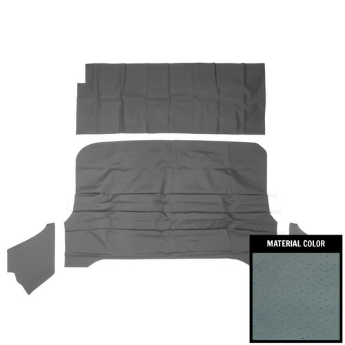 1968-72 El Camino; Deluxe Perforated Headliner; Light Blue