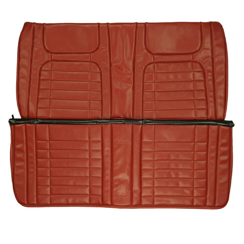 1968 Chevrolet Camaro Convertible Deluxe Red Rear Bench Seat Cover