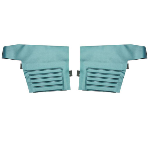 1968 Chevrolet Camaro Convertible Platinum Edition Medium Blue Rear Door Panels