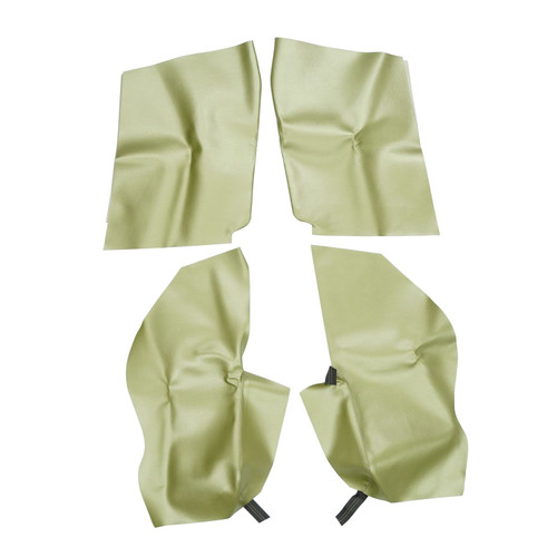 1968 Camaro, Firebird; Convertible; Rear Arm Rest Covers; Ivy Gold