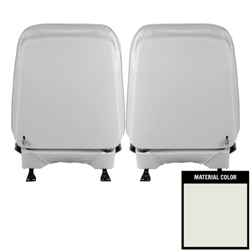 1968-1969 Camaro/Firebird White Plastic Seatback