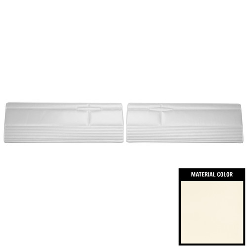 1968 Dodge Dart; GT, GTS; Front Door Panels; Pearl White