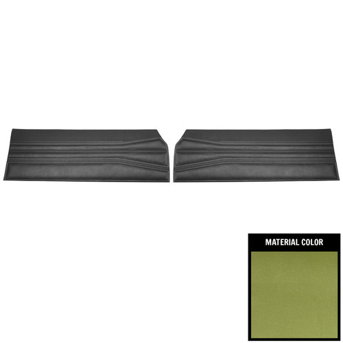 1968 Dodge Coronet; 440, Super Bee; Hardtop; Frnt Door Panels; Lt Metallic Green