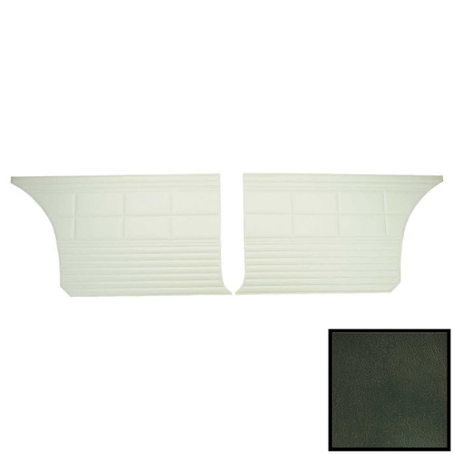 1968 Plymouth Road Runner, Satellite; Hdtp; Custom Décor; Rr Sd Pnls; Dk Met Grn