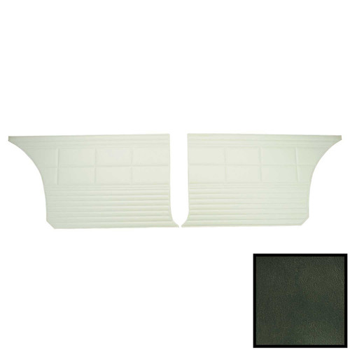 1968 Plymouth Road Runner, Satellite; Hdtp; Custom Decor; Rr Side Pnls; 2-Tn Grn (68KDRD822C)