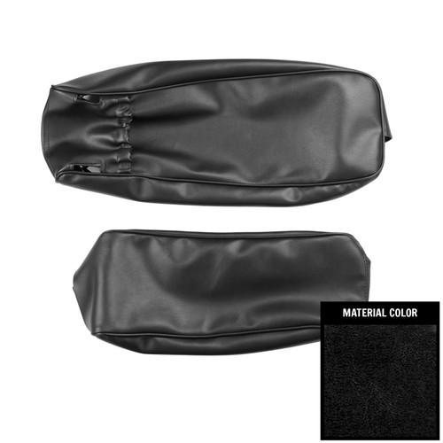 1968 Mopar B-Body; Center Arm Rest Cover; Black