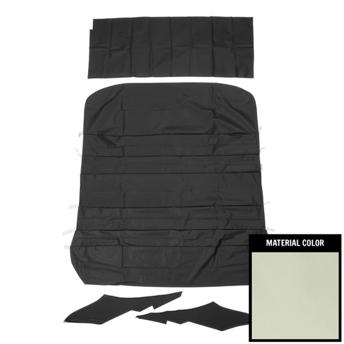 1968 Oldsmobile Cutlass S; Hardtop; Deluxe 6-Bow Basketweave Headliner; White