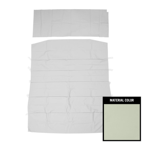 1968-72 Chevy II, Nova; 2 Door Sedan; Standard Premier Headliner; White