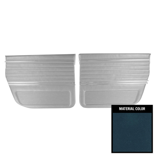 1969 Chevrolet Concours Estate/Malibu 4 Door Sedan Dark Blue Rear Door Panels