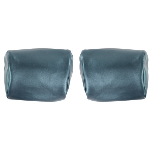 1969 Chevelle/GTO/Cutlass/Skylark/Nova Dark Blue Bench Seat Head Rest Covers