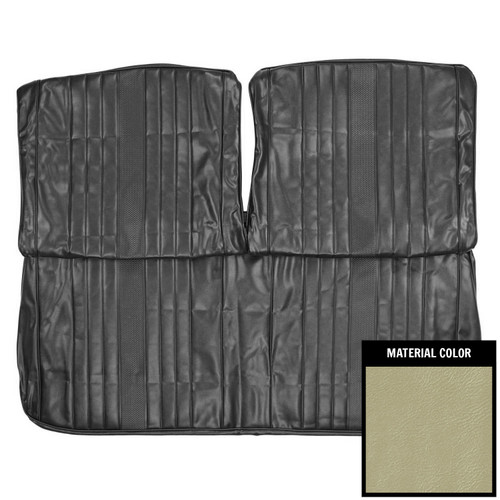 1969 Chevrolet Chevelle Parchment Front Bench Seat Cover