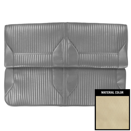 1969 Oldsmobile Cutlass Holiday/"S"/442 Sedan Off White Rear Bench Seat Cover