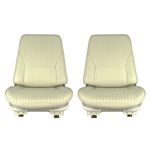 1969 Oldsmobile Cutlass Holiday/S Off White Pre-Assembled Front Bucket Seats