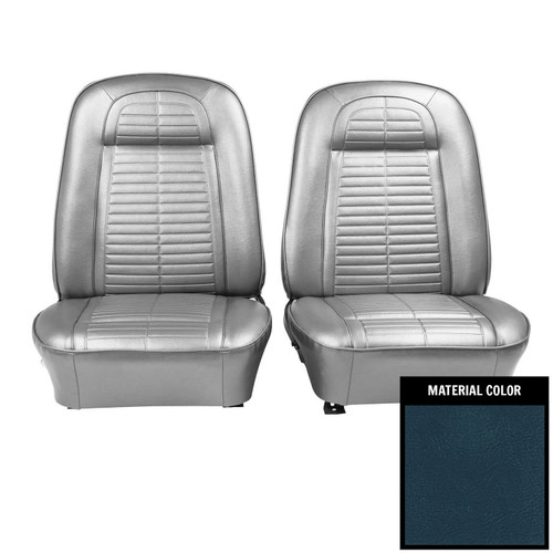 1969 Pontiac Firebird Dark Blue Front Bucket Seat Covers