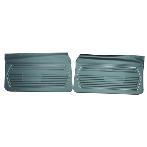 1969 Chevrolet Camaro Platinum Edition Standard Dark Blue Front Door Panels