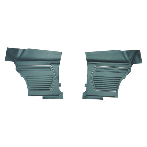 1969 Camaro Hardtop Platinum Edition Standard Dark Blue Rear Door Panels