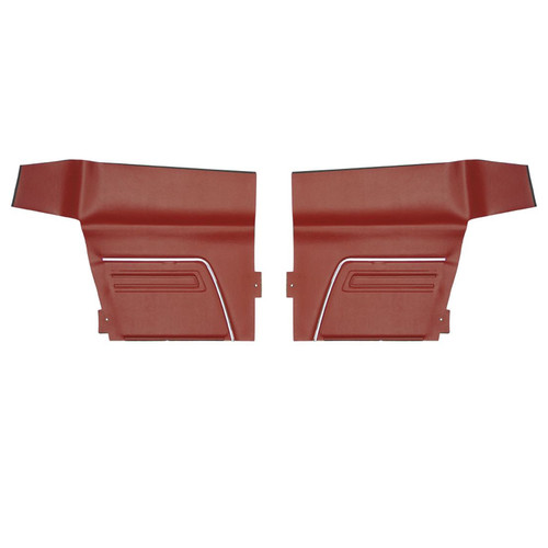 1969 Camaro; Convertible; Standard Platinum Edition Rear Side Panels; Red