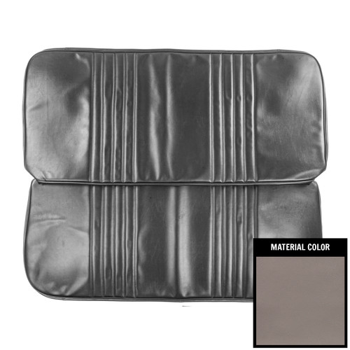 1955-59 Chevrolet, GMC Truck; Front Bench Seat Cover; Gray