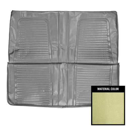 1969 Chevy Camaro Convertible Standard Light Green Rear Bench Seat Cover