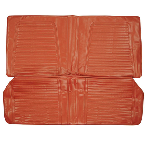 1969 Chevrolet Camaro Hardtop Standard Red Rear Bench Seat Cover