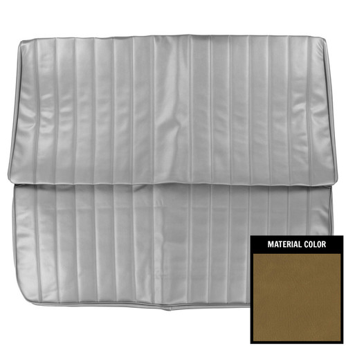 1969 Pontiac LeMans Hardtop Custom Mustard Gold Rear Bench Seat Cover