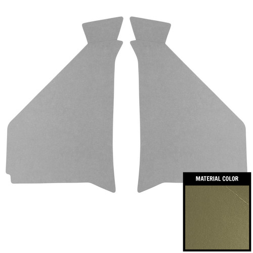 1957 Chevrolet Bel Air; Kick Panels; Light Green