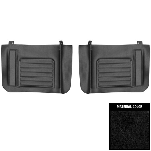 1969 Dodge Coronet; 500, R/T, Convertible; Rear Side Panels; Black