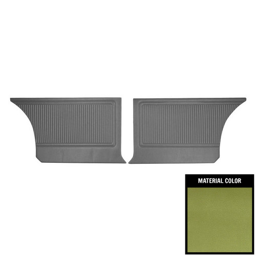 1968 Dodge Coronet; 440, Super Bee; Hardtop; Rear Side Panels; Lt Metallic Green (69KDHS717C)