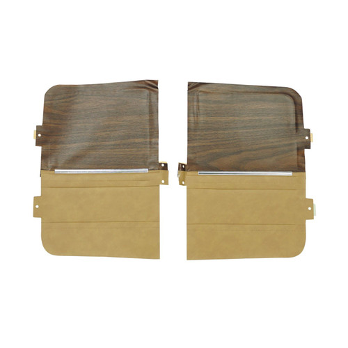 1969 Mopar B-Body; Convertible; Rear Side Panels; Saddle