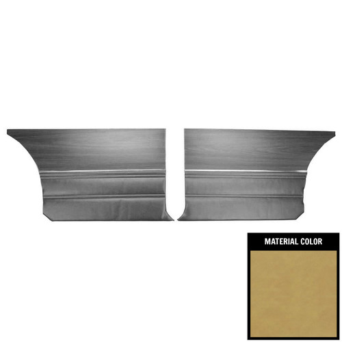 1969 Mopar B-Body; Hardtop; Rear Side Panels; Saddle