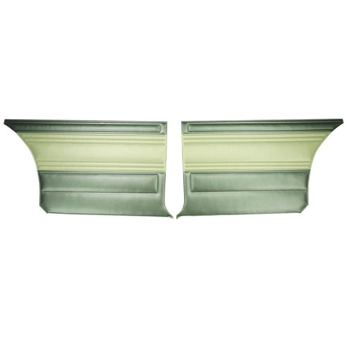 1969 Plymouth Road Runner, Satellite; Hdtp; Custom Décor; Rr Side Pnls; 2-Tn Grn