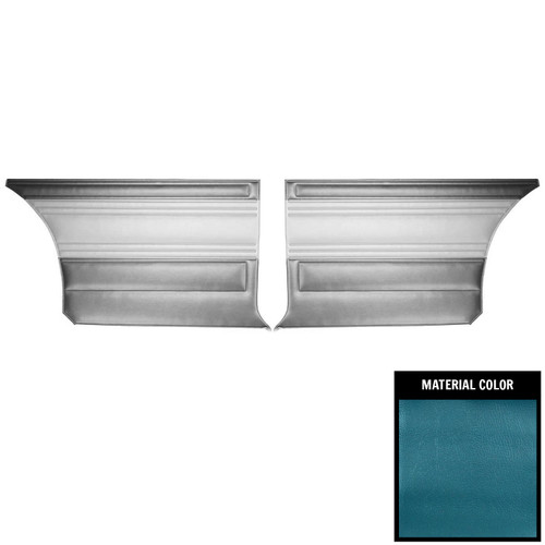 1969 Plymouth Road Runner, Satellite; Hdtp; Cust Décor; Rr Side Panls; 2-Tn Blue