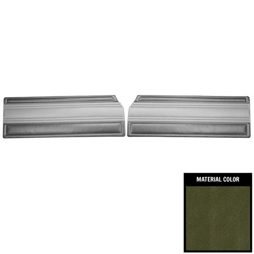 1969 Plymouth Road Runner, Satellite; Custom Décor; Front Door Panels; 2-Tn Blue (69KDRD821)