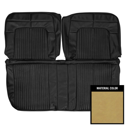 1969 Dodge Coronet; 440, Super Bee; w/o Arm Rest; Front Bench Seat Cover; Saddle