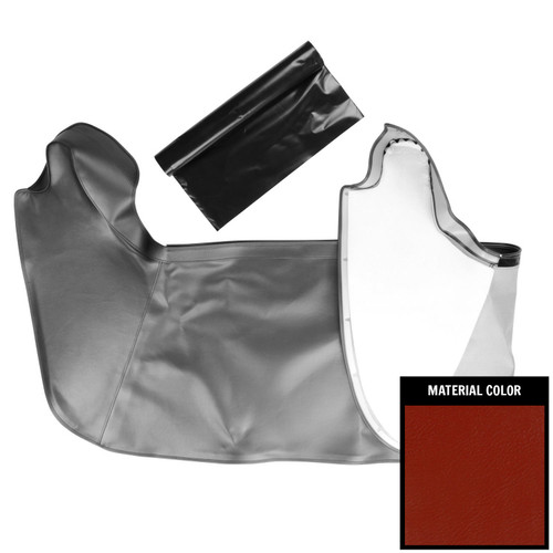 1969-70 Pontiac B-Body; Convertible Top Boot; 70 Red