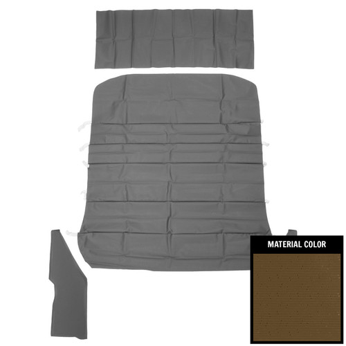 1969-72 Pontiac Grand Prix; Hardtop; Deluxe Perforated Headliner; Dark Saddle