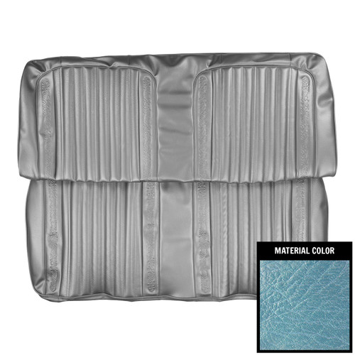 1969-1970 Chevrolet Blazer Bright Blue Rear Bench Seat Cover