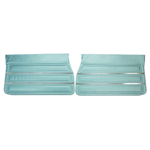 1969 Buick Skylark Standard Light Blue Front Door Panels